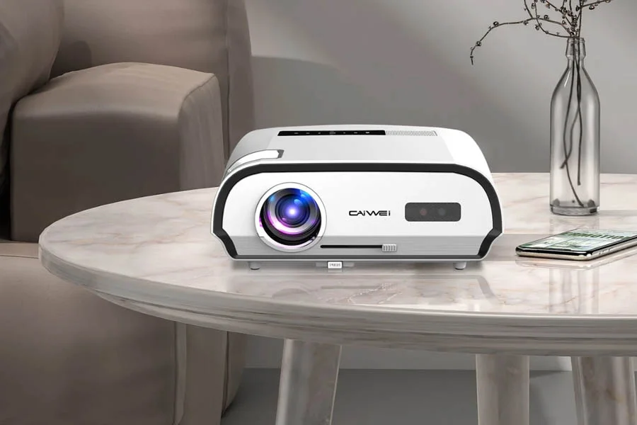 projector with streaming apps